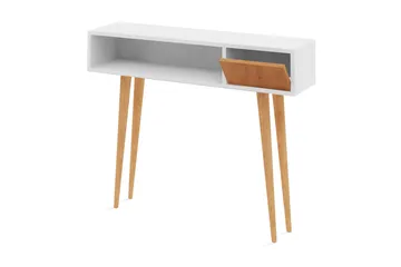 Mod design aflastningsbord - Træ / hvid - Møbler - Borde - Aflastningsbord - Konsolbord & sidebord