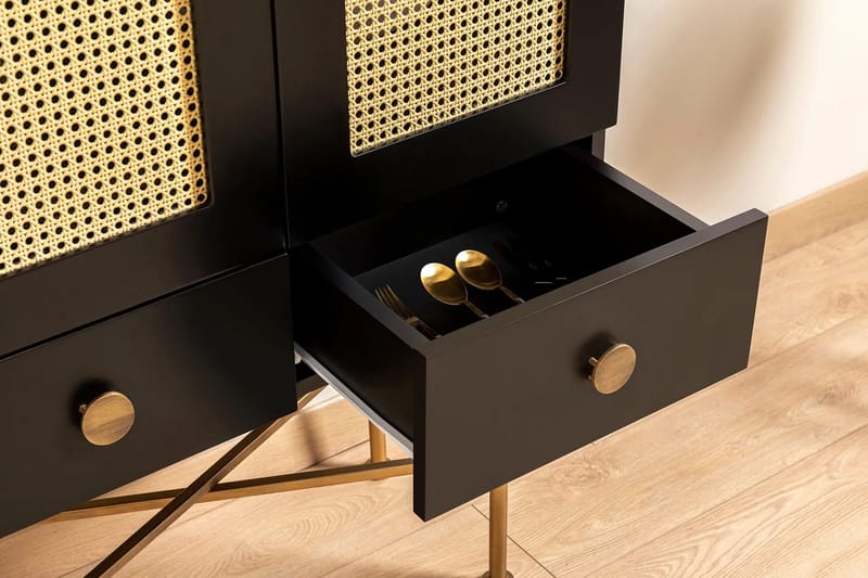 Munny Konsolbord 80 cm - Sort - Husholdning - Bar & vin - Barmøbler