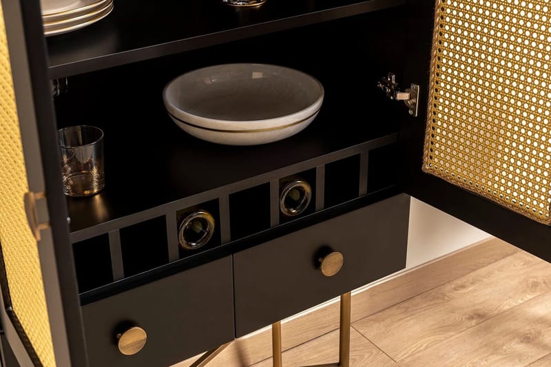 Munny Konsolbord 80 cm - Sort - Husholdning - Bar & vin - Barmøbler