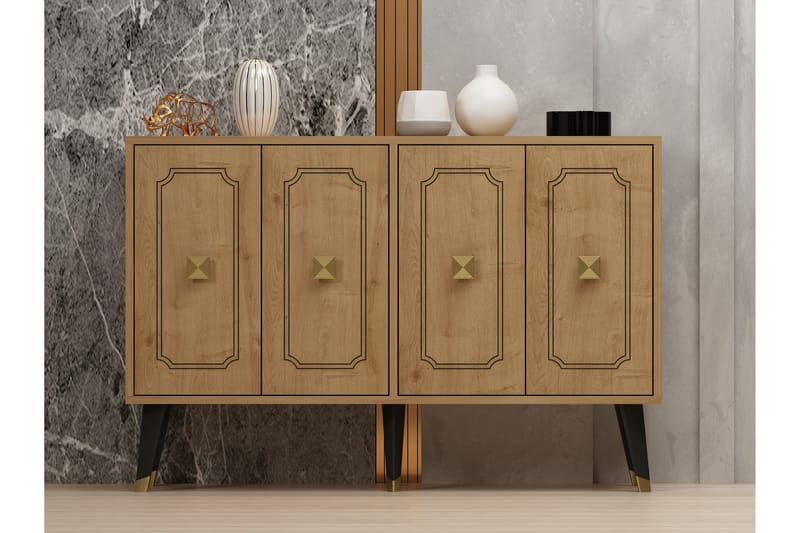 Myria Konsolbord 120 cm - Oak - Møbler - Borde - Aflastningsbord - Konsolbord & sidebord