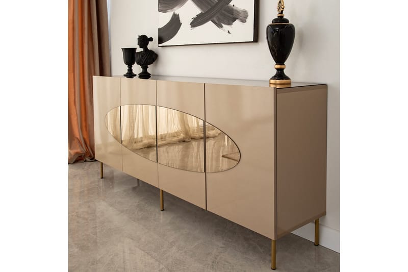 Narain Konsolbord 180 cm - Bronze/Guld - Opbevaring - Opbevaringsmøbler - Skænke & sideboards