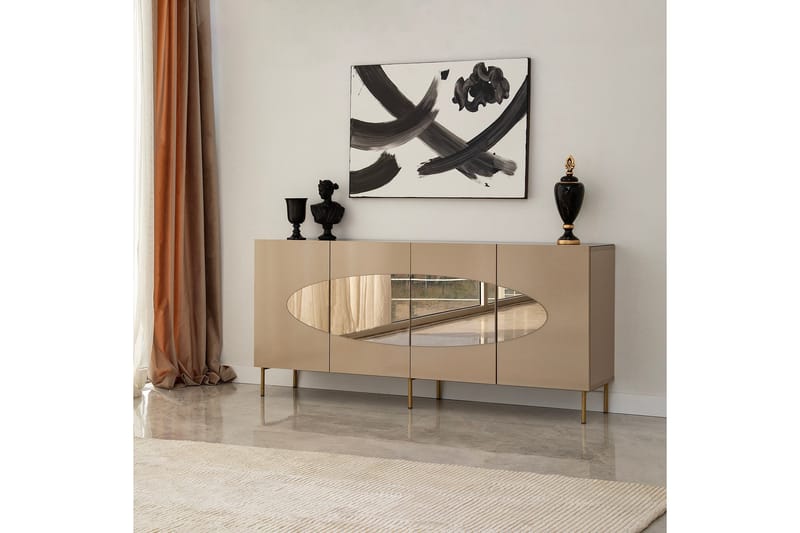 Narain Konsolbord 180 cm - Bronze/Guld - Opbevaring - Opbevaringsmøbler - Skænke & sideboards