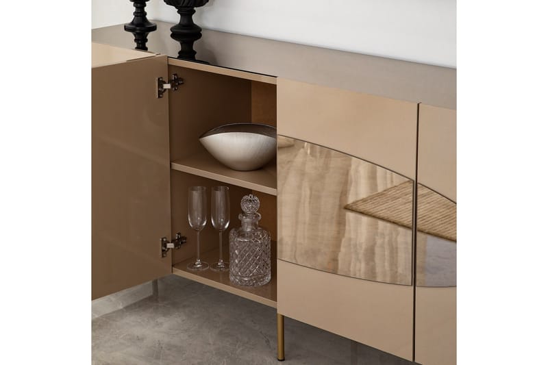 Narain Konsolbord 180 cm - Bronze/Guld - Opbevaring - Opbevaringsmøbler - Skænke & sideboards