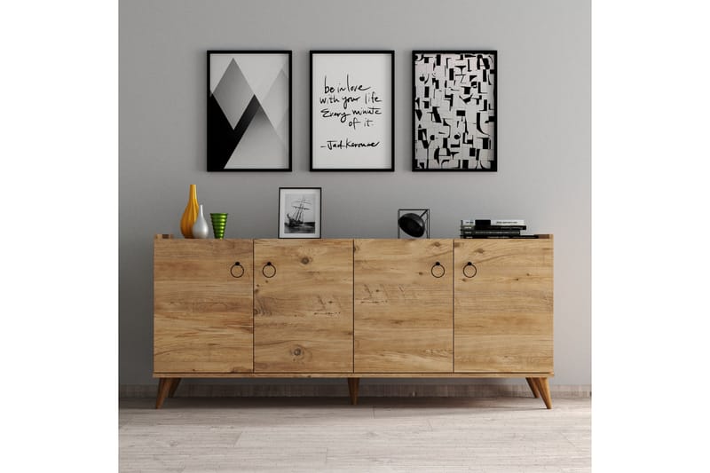 Narula Konsolbord 180 cm - Brun - Møbler - Borde - Aflastningsbord - Konsolbord & sidebord