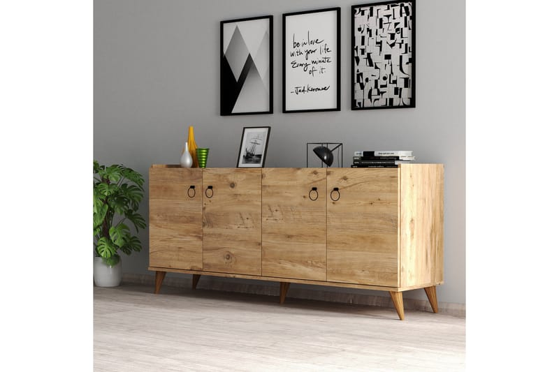Narula Konsolbord 180 cm - Brun - Møbler - Borde - Aflastningsbord - Konsolbord & sidebord