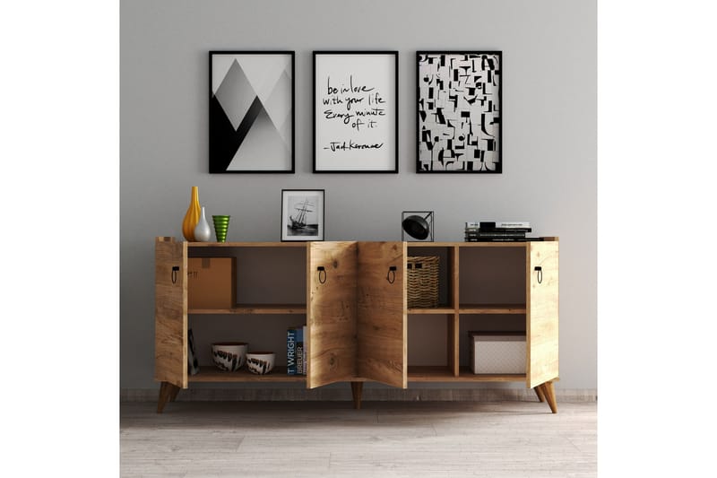 Narula Konsolbord 180 cm - Brun - Møbler - Borde - Aflastningsbord - Konsolbord & sidebord