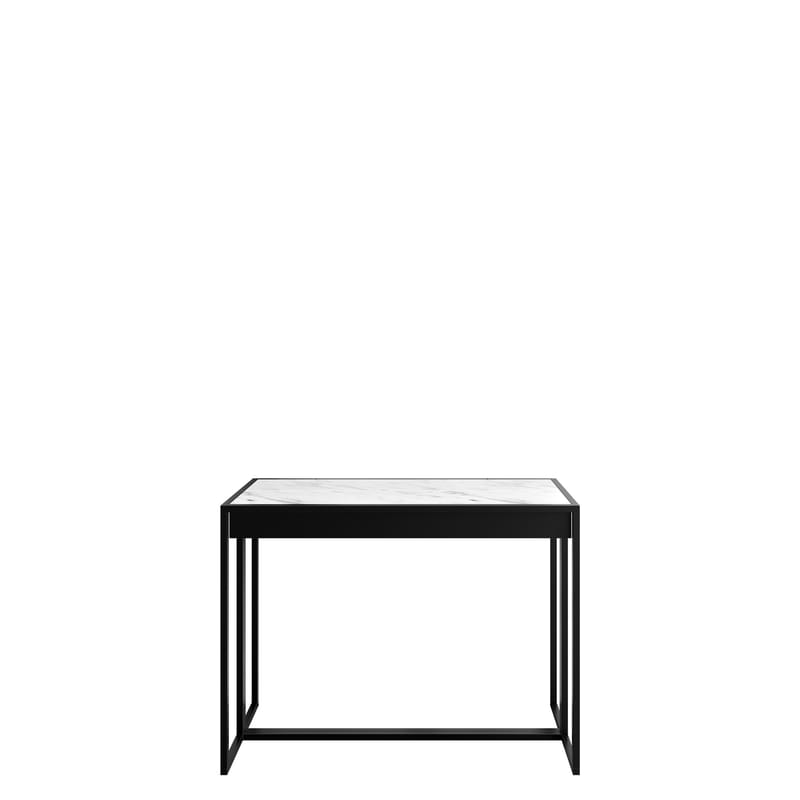 konsolbord NO_BRAND Konsolbord ARENO sort, hvid marmor, undefined