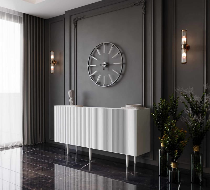 Konsolbord Nordure Capella (140 x 60 x 40 cm) Hvid - Hvid - Møbler - Borde - Aflastningsbord - Entrébord