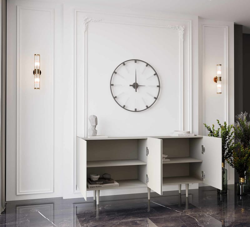 Konsolbord Nordure Capella (140 x 60 x 40 cm) Sandsten - Sandsten - Møbler - Borde - Aflastningsbord - Entrébord