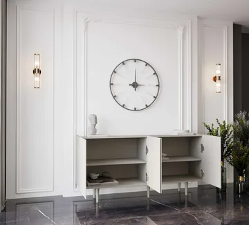 Konsolbord Nordure Capella (160 x 60 x 40 cm) Sandsten - Sandsten - Møbler - Borde - Aflastningsbord - Entrébord