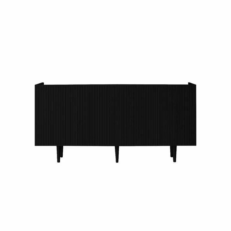 Konsolbord Nordure Capella (160 x 60 x 40 cm) Sort, Sort