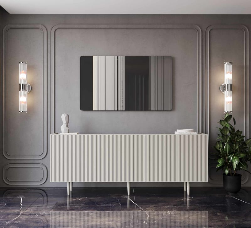 Konsolbord Nordure Capella (180 x 60 x 40 cm) Sandsten - Sandsten - Møbler - Borde - Aflastningsbord - Entrébord