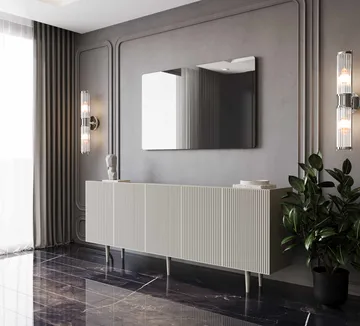 Konsolbord Nordure Capella (200 x 60 x 40 cm) Sandsten - Sandsten - Møbler - Borde - Aflastningsbord - Entrébord