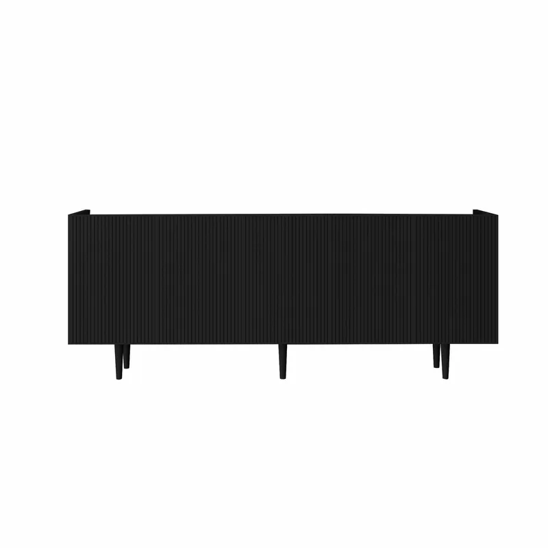 Konsolbord Nordure Capella (200 x 60 x 40 cm) Sort, Sort