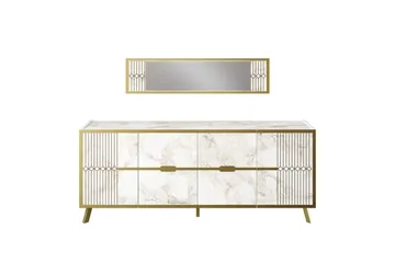 Ocotla Konsolbord 180 cm - Hvid - Møbler - Borde - Aflastningsbord - Konsolbord & sidebord