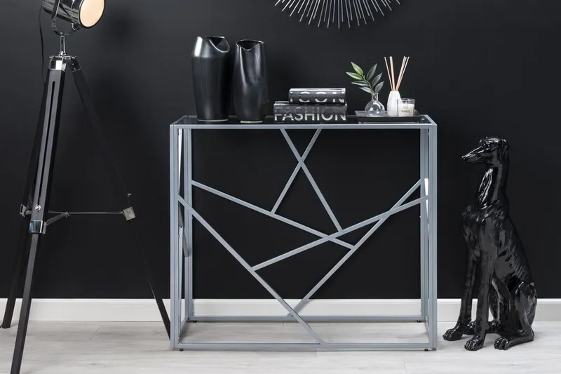 Orland konsolbord 40 cm - Sølv - Møbler - Borde - Aflastningsbord - Konsolbord & sidebord