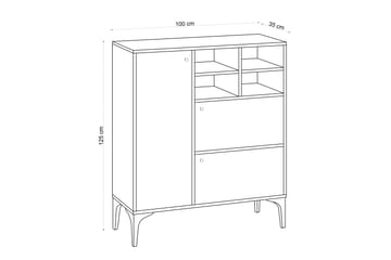 Palfrey Konsolbord 100 cm - Møbler - Borde - Aflastningsbord - Konsolbord & sidebord