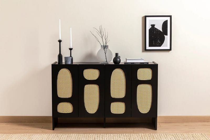Paro Konsolbord 120 cm - Sort - Møbler - Borde - Aflastningsbord - Konsolbord & sidebord
