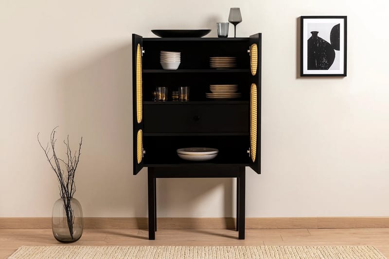Paro Konsolbord 75 cm - Sort - Møbler - Borde - Aflastningsbord - Konsolbord & sidebord