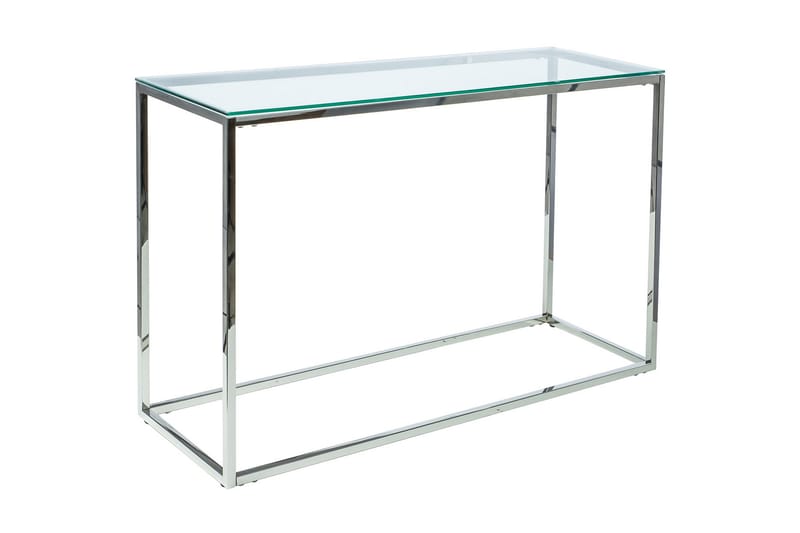 Ponmar Konsolbord 120 cm - Glas/Sølv - Entrébord - Konsolbord & sidebord