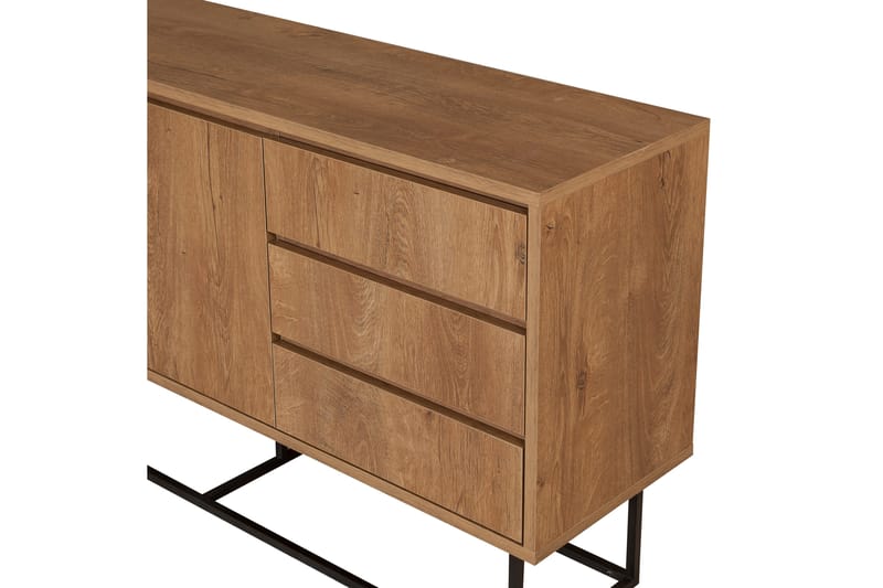 Pribeta Konsolbord 140 cm - Mørkebrun / sort - Møbler - Borde - Aflastningsbord - Konsolbord & sidebord