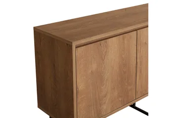Pribeta Konsolbord 140 cm - Mørkebrun / sort - Møbler - Borde - Aflastningsbord - Konsolbord & sidebord