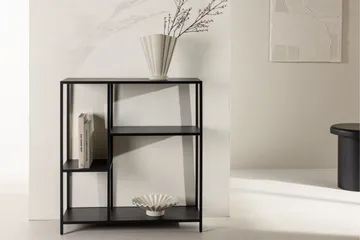 Puno Skænk 80x30 cm - Sort - Møbler - Borde - Aflastningsbord - Konsolbord & sidebord