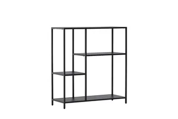 Puno Skænk 80x30 cm - Sort - Møbler - Borde - Aflastningsbord - Konsolbord & sidebord