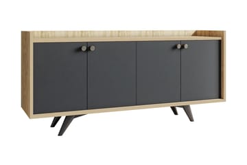 Qeleddun Konsolbord 150 cm - Natur/Antracit - Møbler - Borde - Aflastningsbord - Konsolbord & sidebord