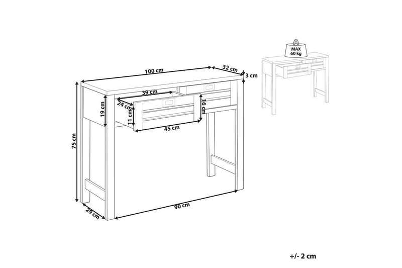 Konsolbord Randa - Møbler - Borde - Aflastningsbord - Entrébord