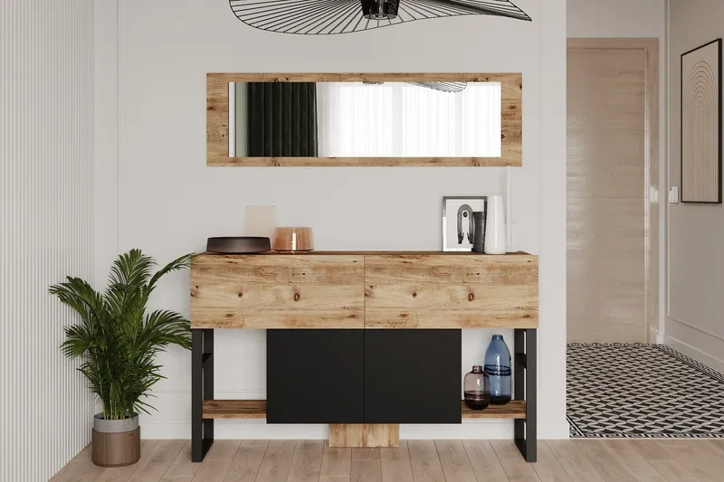 Rinorea Konsolbord 139x83,6 cm, Grøn