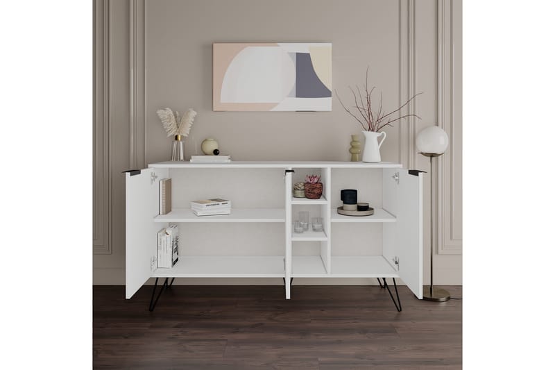 Rinorea Konsolbord 142x83 cm - Hvid - Møbler - Borde - Aflastningsbord - Konsolbord & sidebord