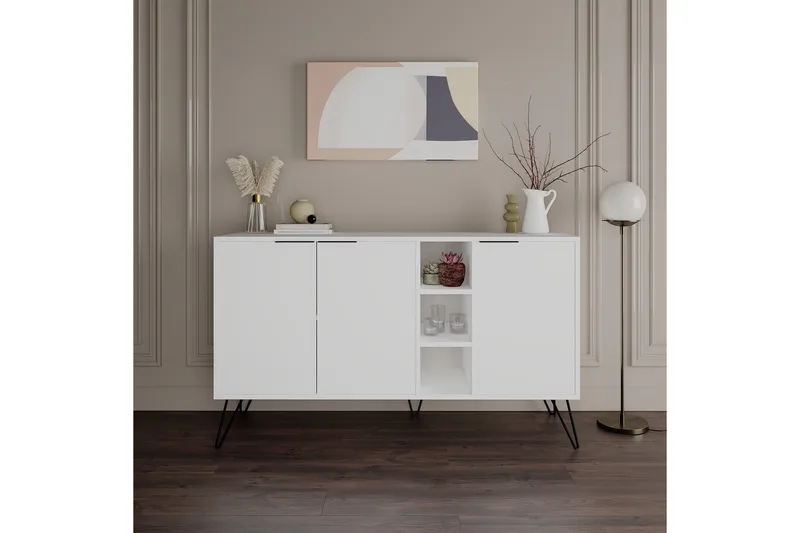 Rinorea Konsolbord 142x83 cm - Hvid - Møbler - Borde - Aflastningsbord - Konsolbord & sidebord