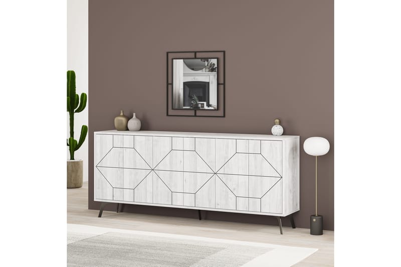 Rinorea Konsolbord 184x77,4 cm - Hvid - Møbler - Borde - Aflastningsbord - Konsolbord & sidebord