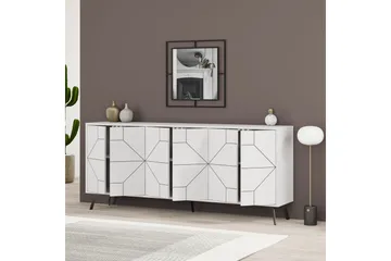 Rinorea Konsolbord 184x77,4 cm - Hvid - Møbler - Borde - Aflastningsbord - Konsolbord & sidebord