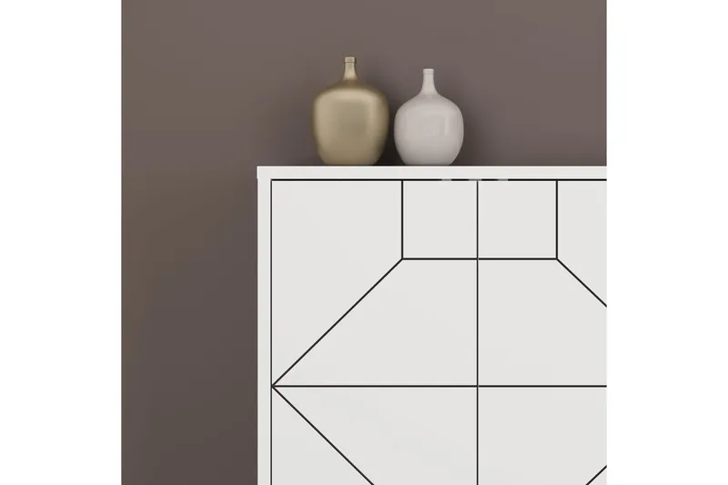 Rinorea Konsolbord 184x77,4 cm - Hvid - Møbler - Borde - Aflastningsbord - Konsolbord & sidebord