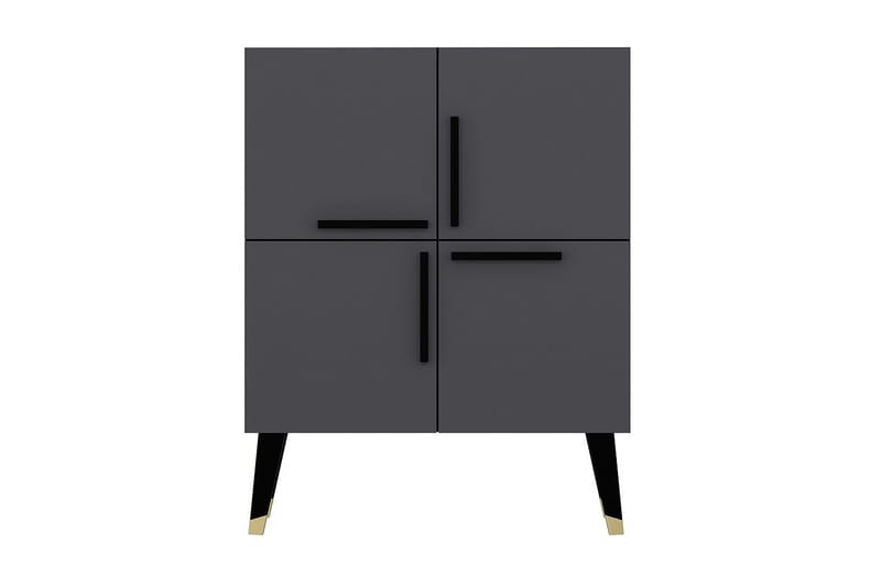 Rinorea Konsolbord 70x90 cm - Antracit - Møbler - Borde - Aflastningsbord - Konsolbord & sidebord