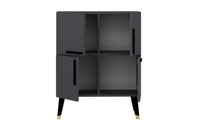 Rinorea Konsolbord 70x90 cm - Antracit - Møbler - Borde - Aflastningsbord - Konsolbord & sidebord