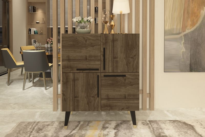 Rinorea Konsolbord 70x90 cm - Brun - Møbler - Borde - Aflastningsbord - Konsolbord & sidebord