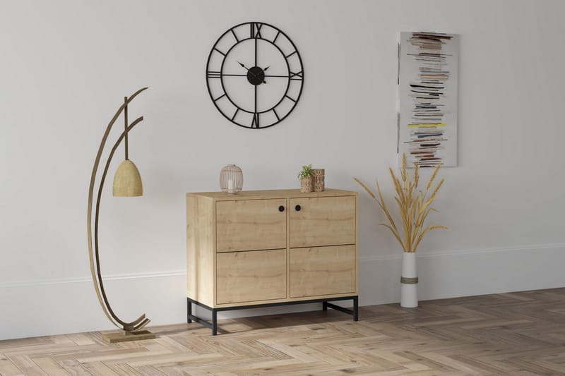 Rinorea Konsolbord 90x75 cm - Blå - Møbler - Borde - Aflastningsbord - Konsolbord & sidebord
