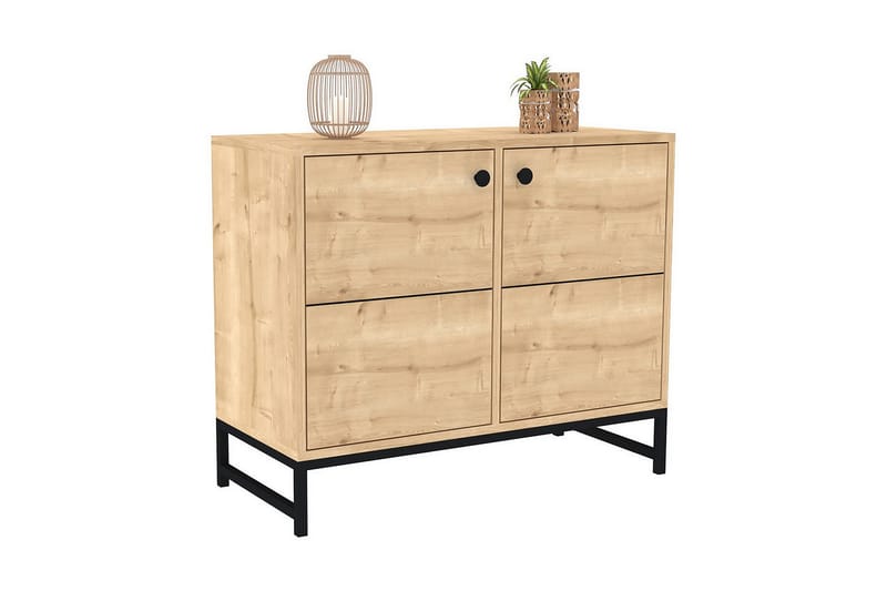 Rinorea Konsolbord 90x75 cm - Blå - Møbler - Borde - Aflastningsbord - Konsolbord & sidebord