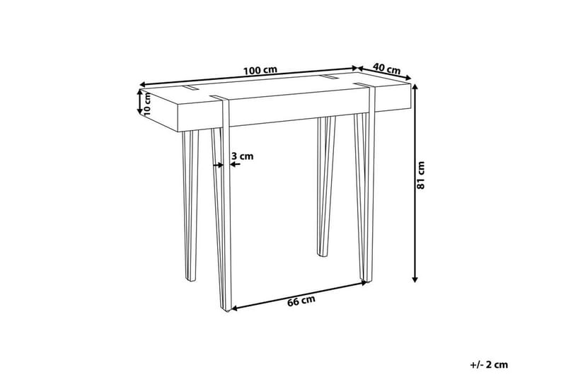 Roundtop aflastningsbord - Grå - Møbler - Borde - Aflastningsbord - Konsolbord & sidebord