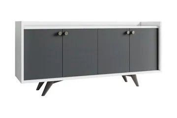 Ruigoord Konsolbord 150 cm - Hvid/Antracit - Møbler - Borde - Aflastningsbord - Konsolbord & sidebord