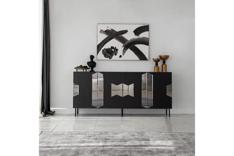 Seyring Konsolbord 180 cm - Sort - Opbevaring - Opbevaringsmøbler - Skænke & sideboards