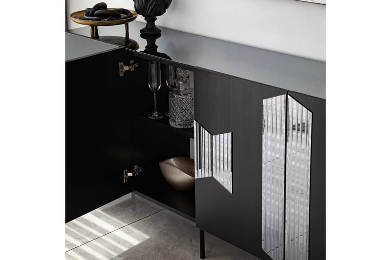 Seyring Konsolbord 180 cm - Sort - Opbevaring - Opbevaringsmøbler - Skænke & sideboards