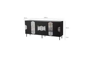 Seyring Konsolbord 180 cm - Sort - Opbevaring - Opbevaringsmøbler - Skænke & sideboards