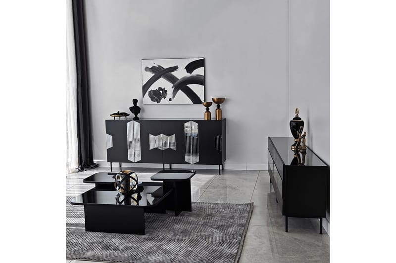Seyring Konsolbord 180 cm - Sort - Opbevaring - Opbevaringsmøbler - Skænke & sideboards