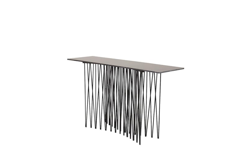 Stone Aflastningsbord 130 cm - Sort - Møbler - Borde - Aflastningsbord - Konsolbord & sidebord