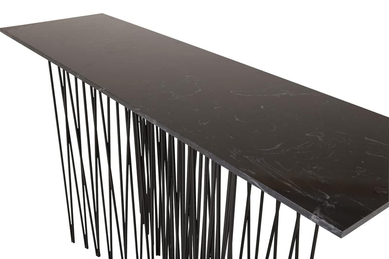 Stone Aflastningsbord 130 cm - Sort - Møbler - Borde - Aflastningsbord - Konsolbord & sidebord