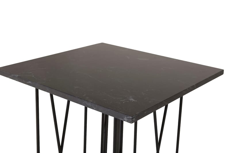 Stone Aflastningsbord 40 cm - Sort - Møbler - Borde - Aflastningsbord - Konsolbord & sidebord